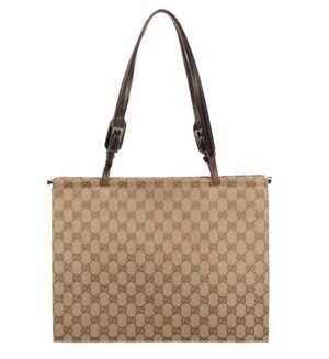 Gucci GG Canvas Structured Tote